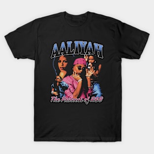 Aaliyah The Princess Of R&B T-Shirt